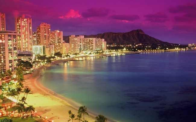 Обои картинки фото hawaii, города, гонолулу, гавайи
