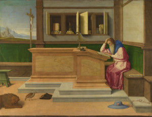 Картинка vincenzo catena saint jerome in his study рисованные