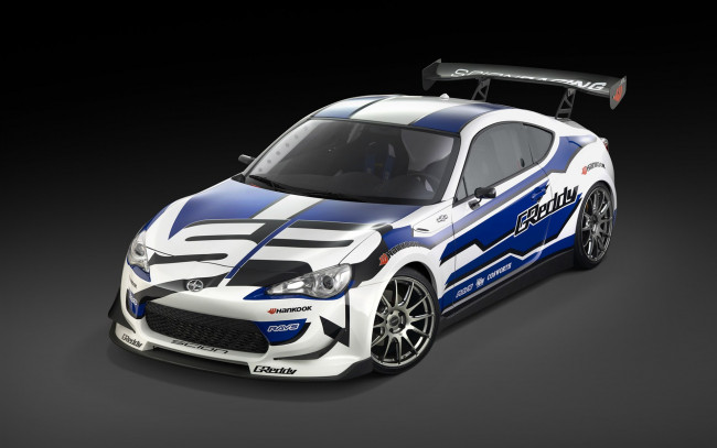 Обои картинки фото scion, fr, race, car, 2012, автомобили