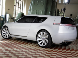 обоя saab 9-x biohybrid concept 2008, автомобили, saab, 9-x, 2008, concept, biohybrid