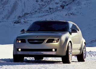 Картинка saab+9-3x+concept+2002 автомобили saab 2002 concept 9-3x