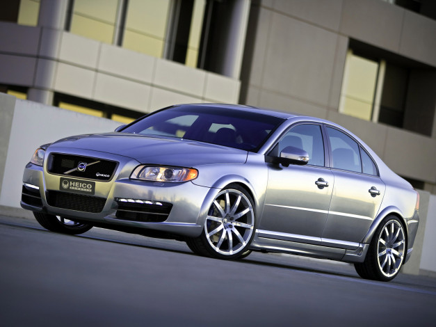 Обои картинки фото volvo s80 heico concept 2007, автомобили, volvo, 2007, concept, heico, s80