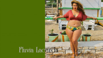 Картинка fluvia+lacerda девушки big beautiful woman размера плюс модель model девушка plus size толстушка fluvia lacerda