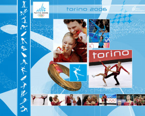обоя олимпиада, 2006, фигурное, катание, спортивные, пары, спорт