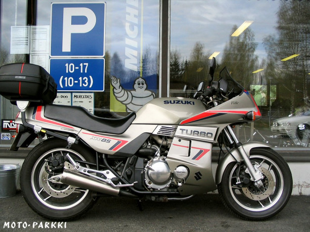Обои картинки фото suzuki, xn, 85, turbo, 1985, мотоциклы