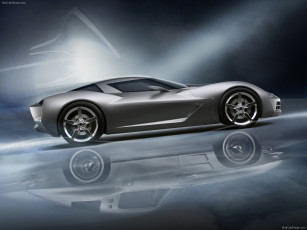 Картинка chevrolet stingray concept 2009 автомобили corvette
