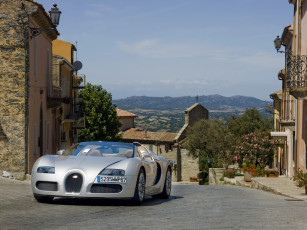 Картинка 2009 bugatti veyron 16 grand sport автомобили