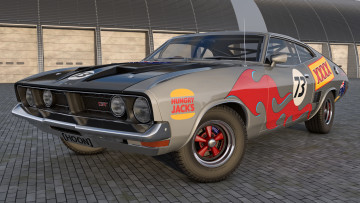 Картинка автомобили 3д falcon gt ford 1973 xb