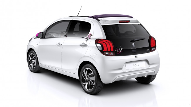 Обои картинки фото автомобили, peugeot, 108, 2015г