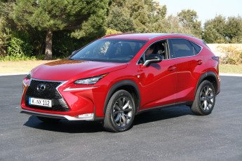 Картинка автомобили lexus eu-spec nx 200t 2014г красный f-sport