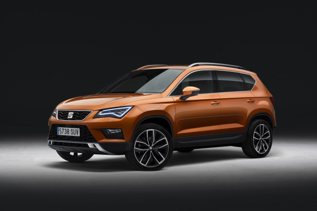 Обои картинки фото автомобили, seat, 2016г, ateca