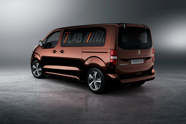 Обои картинки фото автомобили, peugeot, 2016г, i-lab, traveller