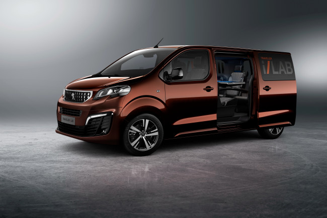 Обои картинки фото автомобили, peugeot, 2016г, i-lab, traveller