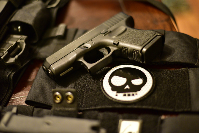 Обои картинки фото glock 26 v2, оружие, пистолеты, ствол