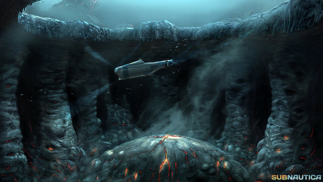 Обои картинки фото видео игры, subnautica, подводный, мир, action, адвенчура, симулятор