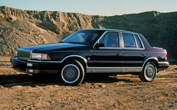 обоя chrysler lebaron, автомобили, chrysler, арр41, американские, 1992, года, ретро, lebaron, sedan