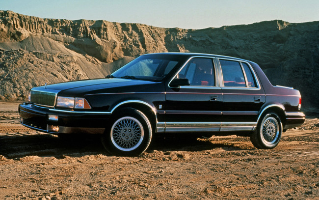 Обои картинки фото chrysler lebaron, автомобили, chrysler, арр41, американские, 1992, года, ретро, lebaron, sedan