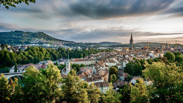 Картинка города берн+ швейцария панорама