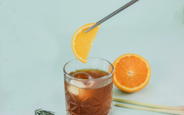 Картинка еда напитки +коктейль апельсин коктейль лед