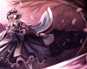 обоя аниме, touhou