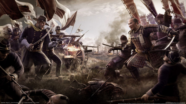 Обои картинки фото shogun, total, war, fall, of, the, samurai, видео, игры, сражение