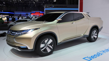 Картинка mitsubishi+gr+hev+concept+2013 автомобили выставки+и+уличные+фото внедорожник автосалон выставка mitsubishi джип 2013 concept gr hev