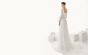 Картинка девушки sara+sampaio ободок модель коробки невеста сара сампайо платье подарки
