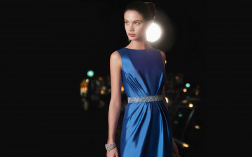 Картинка девушки sara+sampaio платье модель свет браслет пояс сара сампайо