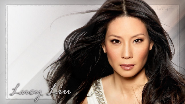 Обои картинки фото lucy liu, девушки, звезда, актриса