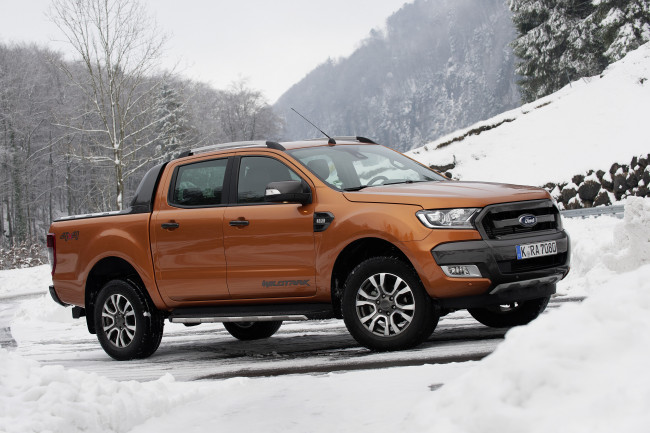 Обои картинки фото автомобили, ford, ranger, 2015г, wildtrak