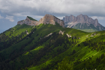 Картинка тхач природа горы скалы вершина кавказ северный