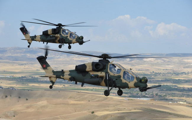 Обои картинки фото agusta westland t129, авиация, вертолёты, военная, turkeys, armed, forces, t129, agusta, westland, ввс, турции