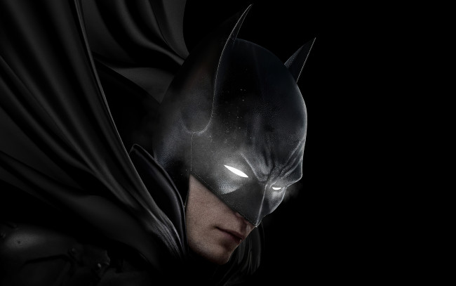 Обои картинки фото кино фильмы, the batman, бэтмен, лицо, маска