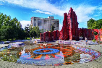 Картинка города сочи+ россия сочи парк пруд дизайн