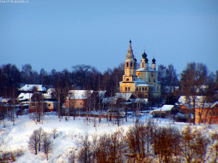 Картинка тутаев зима спасо архангельская церковь города православные церкви монастыри