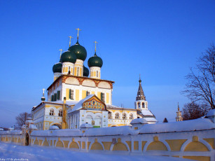 Картинка тутаев зима воскресенский собор города православные церкви монастыри