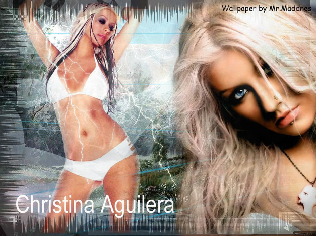 Обои картинки фото christina, музыка, aguilera