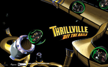 обоя thrillville, off, the, rails, видео, игры