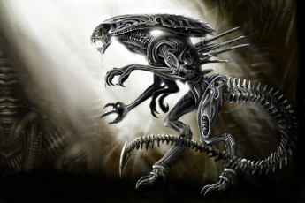 Картинка фэнтези существа alien чужой