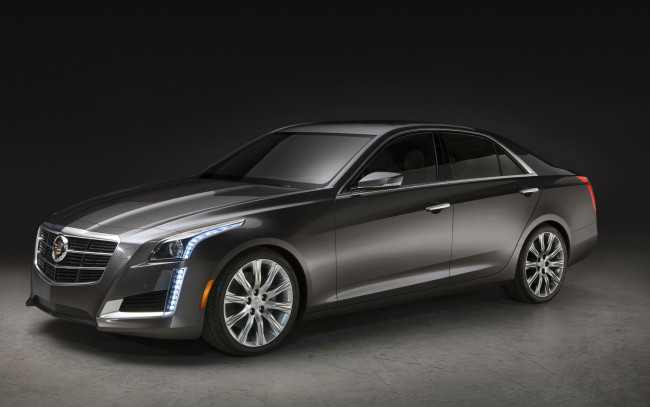 Обои картинки фото автомобили, cadillac, cts, sedan