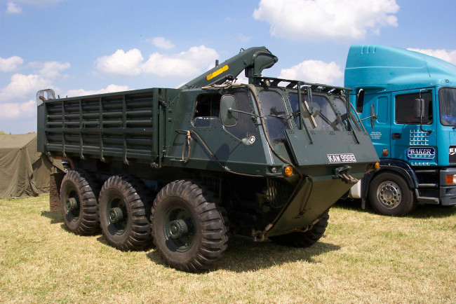 Обои картинки фото alvis, stalwart, техника, военная, truck