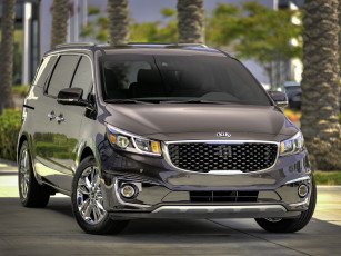 Картинка автомобили kia sxl sedona 2015г