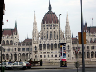 обоя города, будапешт , венгрия, здание