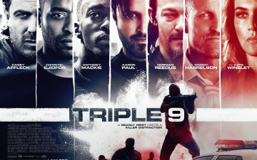 обоя triple 9, кино фильмы, triple, 9, триллер, боевик, три, девятки