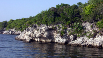 Картинка природа побережье скалы вода