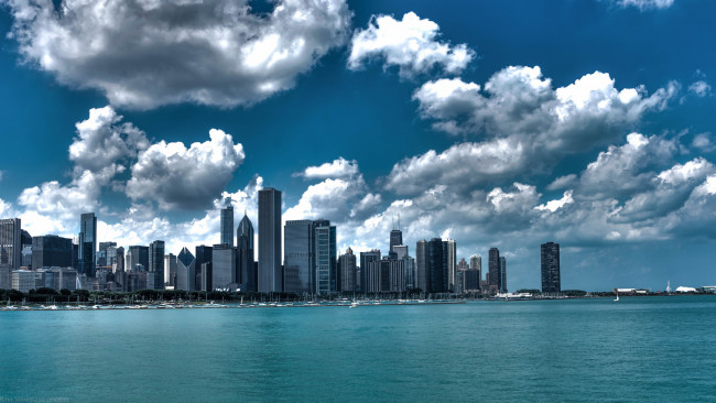 Обои картинки фото города, Чикаго , сша, Чикаго, небоскребы, skyline, usa, chicago