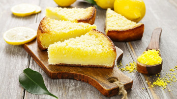 Картинка еда пироги лимонный пирог лимон