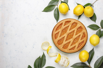 Картинка еда пироги лимон сладость пирог цитрусы выпечка