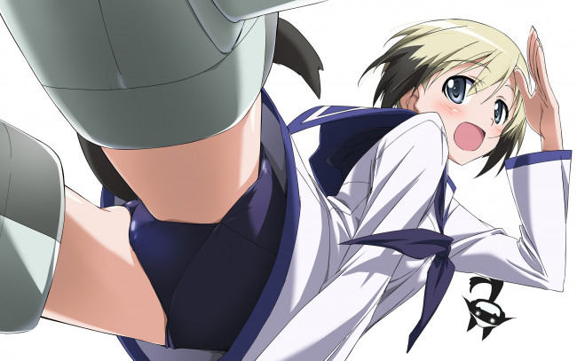 Обои картинки фото strike, witches, аниме