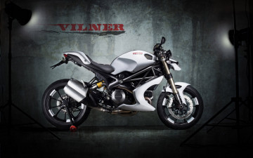 Картинка мотоциклы ducati monster1100-evo